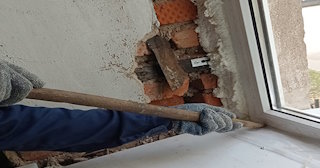 Демонтаж оконных откосов по выгодной цене от 519 руб. в Северодвинске - Сварной-Свр